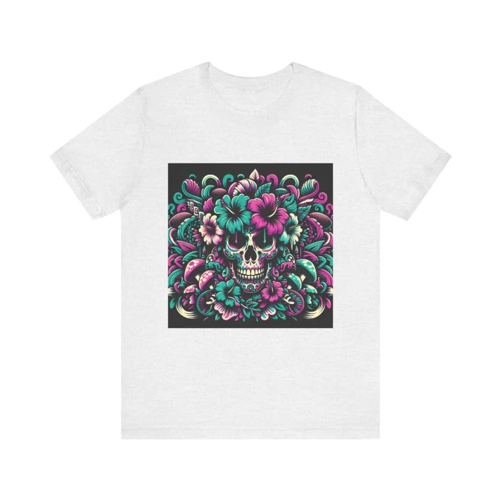 Psychedelic Skeleton Aloha Shirt